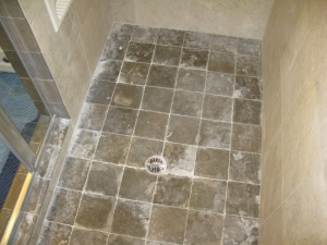 shower-stone-clean-polish-before
